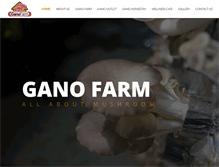 Tablet Screenshot of ganofarm.com